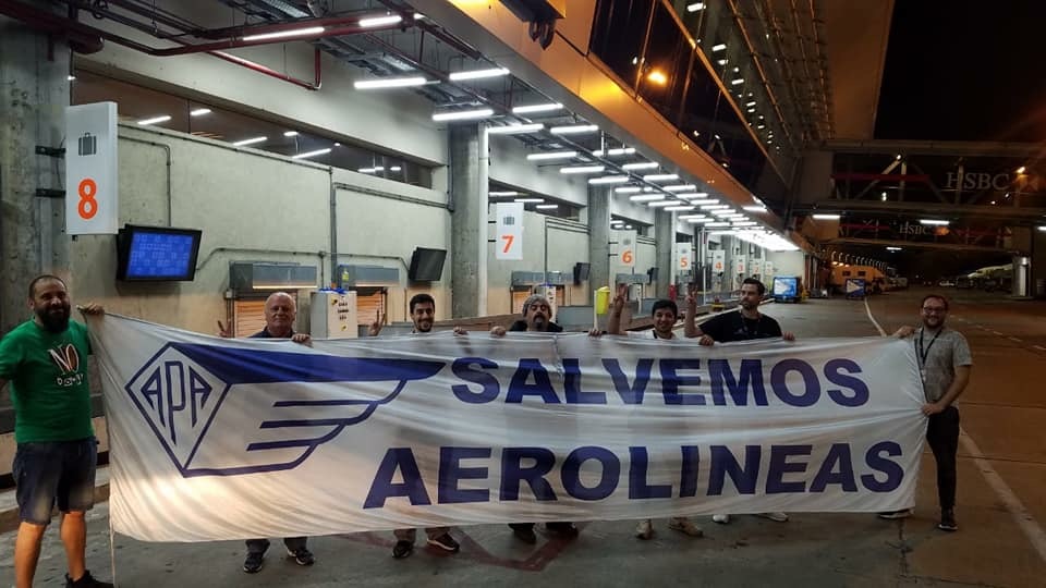 La ITF respalda las acciones de los/as aeronáuticos/as en Argentina (ITF)